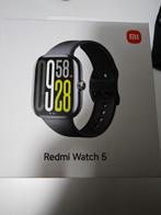 Redmi Watch 5, Zwart, Xiaomi redmi, Zwart, Nieuw, Ophalen of Verzenden