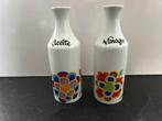 Retro olie en azijn flesje, Huis en Inrichting, Keuken | Servies, Overige materialen, Gebruikt, Overige typen, Ophalen of Verzenden
