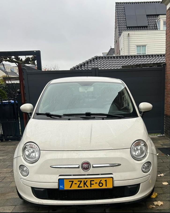 Fiat 500 0.9 Twinair C 2015 Wit, Auto's, Fiat, Particulier, Benzine, A, Hatchback, Handgeschakeld, Origineel Nederlands, Wit, Voorwielaandrijving