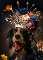Gepersonaliseerd huisdieren portret, kunst hond, kat dier