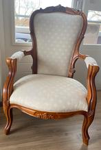 Antieke Queen Ann stoel, brocante/barok mahonie, Antiek en Kunst, Ophalen