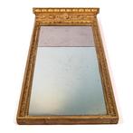 Empire spiegel, rond 1820, Antiek en Kunst, Rond, Ophalen of Verzenden