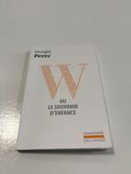 W ou le souvenir d’enfance - Georges Perec, Boeken, Ophalen of Verzenden, Gelezen, Europa overig