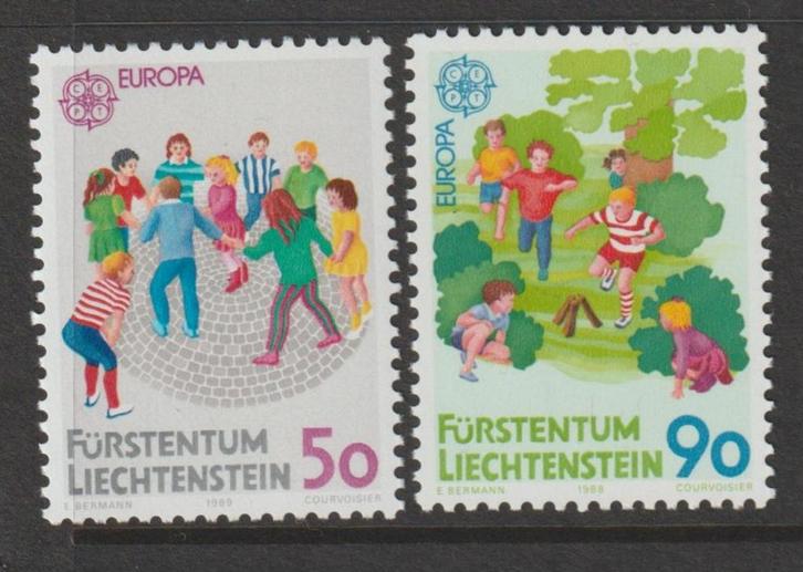 TSS Kavel 220156 Liechtenstein Europa pf  minr 960-961 kind, Postzegels en Munten, Postzegels | Europa | Overig, Postfris, Overige landen