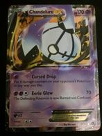 Chandelure ex, Hobby en Vrije tijd, Verzamelkaartspellen | Pokémon, Ophalen of Verzenden, Zo goed als nieuw, Losse kaart, Foil