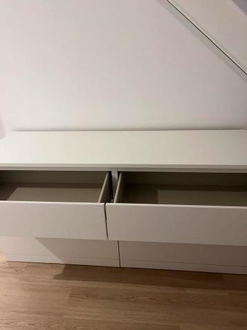 Malm ladekast wit - afbeelding 2