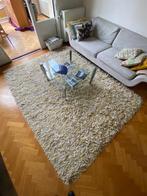 Handgeknoopt Wollen Designer Tapijt, 150 tot 200 cm, Grijs, Rechthoekig, Nieuw