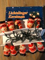 Vintage oude Kerst verlichting KERSTMAN lichtslinger, Diversen, Kerst, Ophalen, Zo goed als nieuw