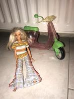 Barbie met scooter, Verzamelen, Poppen, Ophalen of Verzenden, Pop