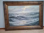 Prachtig Zeegezicht Schilderij, Antiek en Kunst, Ophalen