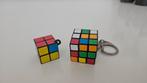 Rubiks kubus mini 4x4 3x3 sleutelhanger, Ophalen of Verzenden, Zo goed als nieuw