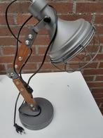 Industriële Tafellamp - Stoer Design, Industriele uitstraling, Ophalen of Verzenden, Zo goed als nieuw, Minder dan 50 cm