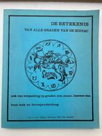 De betekenis van alle graden van de  zodiac, Ophalen of Verzenden, Zo goed als nieuw, J.B. Gieles