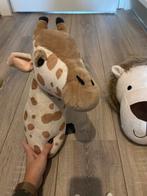 Knuffel dierenkoppen set, Ophalen of Verzenden, Gebruikt, Overige typen