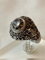 Bijzondere zilveren ring Maansteen, Verzenden, Met edelsteen, Dame, Zilver