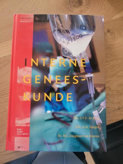 J.T.E. de Jong - Interne geneeskunde, Boeken, Wetenschap, Zo goed als nieuw, Ophalen of Verzenden