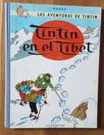 Hergé   kuifje  tintin en el tibet   hardcover   spaans, Gelezen, Eén stripboek, Verzenden, Hergé