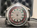 Heren horloge met Casino roulette spel super elegant., Ophalen of Verzenden, Nieuw