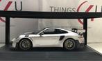 Minichamps 1:18 Porsche 911 (991 II) GT2 RS Weissach zilver, Hobby en Vrije tijd, Modelauto's | 1:18, Nieuw, Ophalen of Verzenden