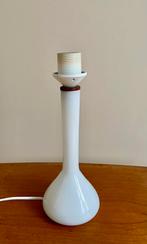 Vintage tafellamp Kastrup Holmegaard, Deens design, jaren 60, Gebruikt, Ophalen of Verzenden, Glas, Leiden