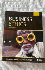 Business Ethics - Andrew Crane, Dirk Matten, Boeken, Ophalen of Verzenden, Alpha, Gelezen, WO