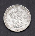 Zilveren Gulden 1952 Antillen Koningin Juliana (87), Postzegels en Munten, Munten | Nederland, 1 gulden, Koningin Juliana, Zilver