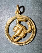 Hanger sterrenbeeld schorpioen, Ophalen of Verzenden, Goud