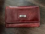 Bruine leren portemonnee van DR Amsterdam, Sieraden, Tassen en Uiterlijk, Portemonnees, Overige merken, Gebruikt, Bruin, Ophalen of Verzenden