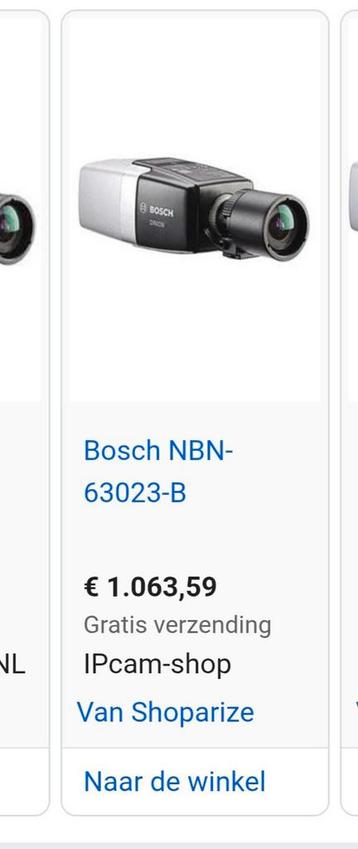 Bosch dinion 6000 starlight nieuw beschikbaar voor biedingen