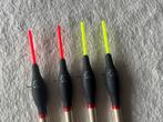 adv 242 / NIEUW set 4 dobbers voor breeklichtje TUBERTINI, Watersport en Boten, Ophalen of Verzenden, Nieuw, Dobber of Lood