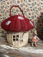 Paddenstoel huisje rood-met-witte-stippen, Verzamelen, Poppenhuizen en Toebehoren, Ophalen of Verzenden, Nieuw, Gebruiksvoorwerp