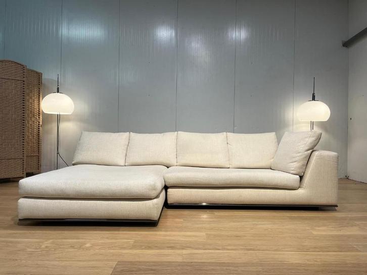 Minotti Hamilton Hoekbank – Ter Herstoffering - Kies uw stof, Huis en Inrichting, Banken | Bankstellen, Nieuw, Hoekbank, Driepersoons