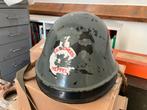 Brandweer helm Meppel voor 1940., Verzamelen, Nederland, Overige soorten, Ophalen of Verzenden, Helm of Baret