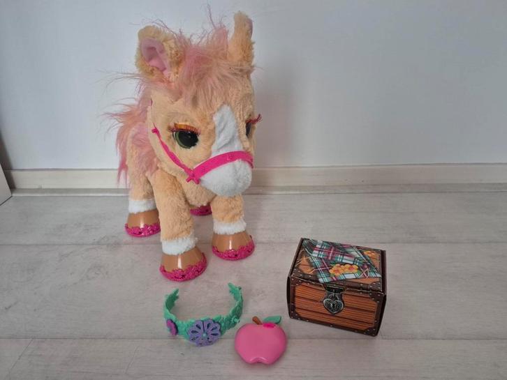 FurReal Friends Paard met Accessoires, Kinderen en Baby's, Speelgoed | Knuffels en Pluche, Zo goed als nieuw, Paard, Verzenden