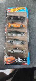 Hot Wheels Fast & Furious 5-pack, Hobby en Vrije tijd, Modelbouw | Auto's en Voertuigen, Overige merken, 1:50 of kleiner, Auto