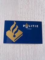 sticker POLITIE Groningen, Ophalen of Verzenden, Zo goed als nieuw, Bedrijf of Vereniging