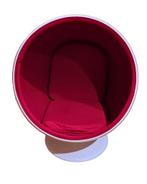 Ball Chair (Eero Aarnio stijl) - Goede Staat!, Huis en Inrichting, Ophalen, Kunststof, Wit, Zo goed als nieuw