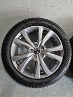 5x114.3/ 18inch ORGINEEL MAZDA ANTRACIET WINTERSET MET TPMS, Auto-onderdelen, Ophalen, 18 inch, 215 mm, Banden en Velgen