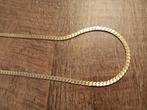 goud kleurige ketting, Ophalen of Verzenden, Zo goed als nieuw, Goud, Overige materialen