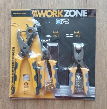 Workzone Gat- en Oogtangenset Loch- und Nietenzangen beschikbaar voor biedingen