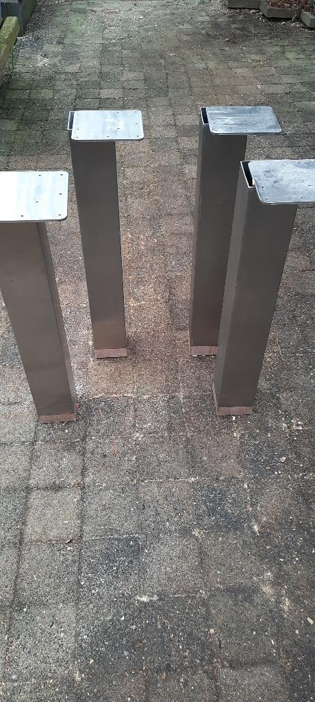 tafelpoten, Ophalen, Minder dan 50 cm, 50 tot 100 cm, Vierkant