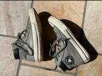 Groene leren all-stars, dames, maat 37, Ophalen of Verzenden, Converse All Stars, Groen, Sneakers of Gympen