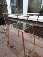 Leuk bijzettafeltje, Huis en Inrichting, Tafels | Bijzettafels, Ophalen of Verzenden, Rond, Minder dan 55 cm