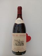 Côtes du Ventoux 1990 - Rode Wijn uit Frankrijk, Gebruikt, Frankrijk, Ophalen of Verzenden, Rode wijn