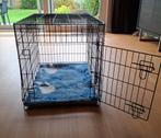 Hondenbench 78x55x61 cm met vetbed, Dieren en Toebehoren, Hondenbenches, Ophalen, Gebruikt