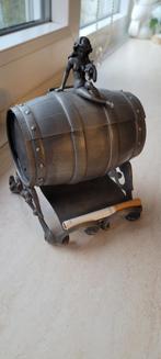 Antieke Sigaretten Dispenser - Tinnen Vat, Antiek en Kunst, Ophalen of Verzenden