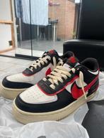 Nike Air Force 1 Shadow – Zwart/Rood, Kleding | Heren, Schoenen, Verzenden, Zo goed als nieuw, Zwart