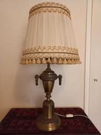 Tafellamp met bronzen voet., Antiek en Kunst, Antiek | Lampen, Ophalen