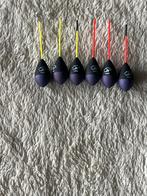 adv 222 / NIEUW set 6 dobbers TUBERTINI 1,25gr, Ophalen of Verzenden, Nieuw, Dobber of Lood