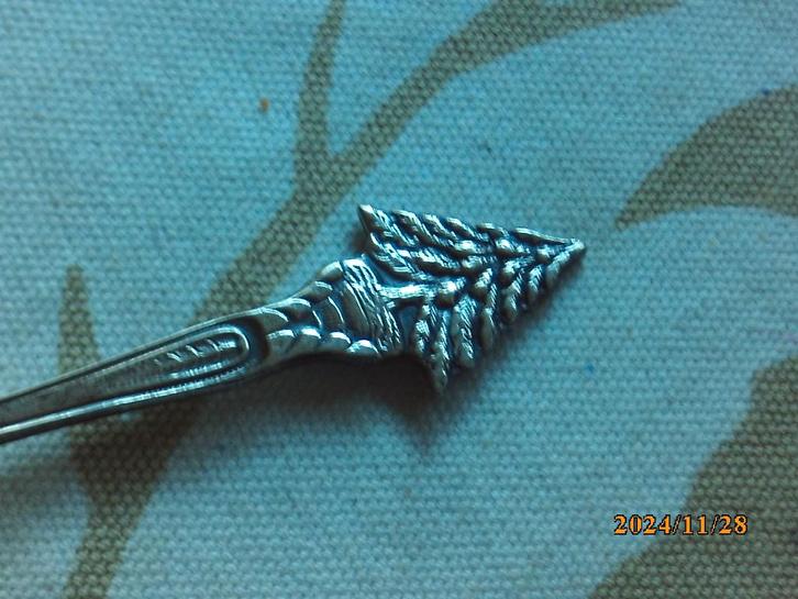 Lepeltj afb Kerstboom dennenboom az Brandaris W Terschelling, Verzamelen, Overige Verzamelen, Gebruikt, Ophalen of Verzenden